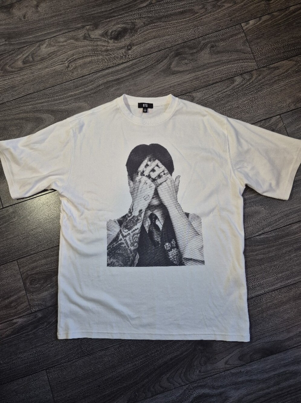 Official BTS Jung Kook Arirang Pop-Up Tour T-Shirt White Size M - RARE